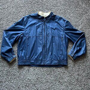 Vintage 80s Members Only Navy Blue Jacket Men L/46 Normcore Biker Grunge Utility